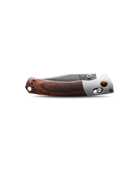 Benchmade Mini Crooked River | Stabilized Wood (15085-2)