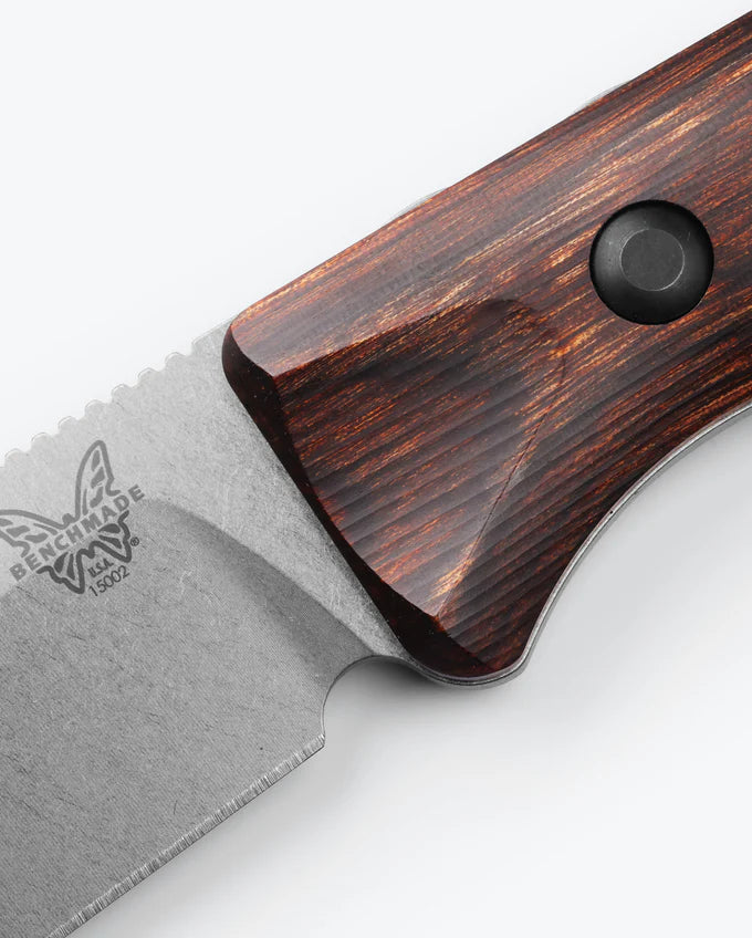 Close up of Benchmade Saddle Mountain Skinner