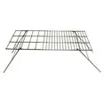 World Famous Rust-Resistant Steel Campers Campfire Cooking Grill 24 x 12 Inches