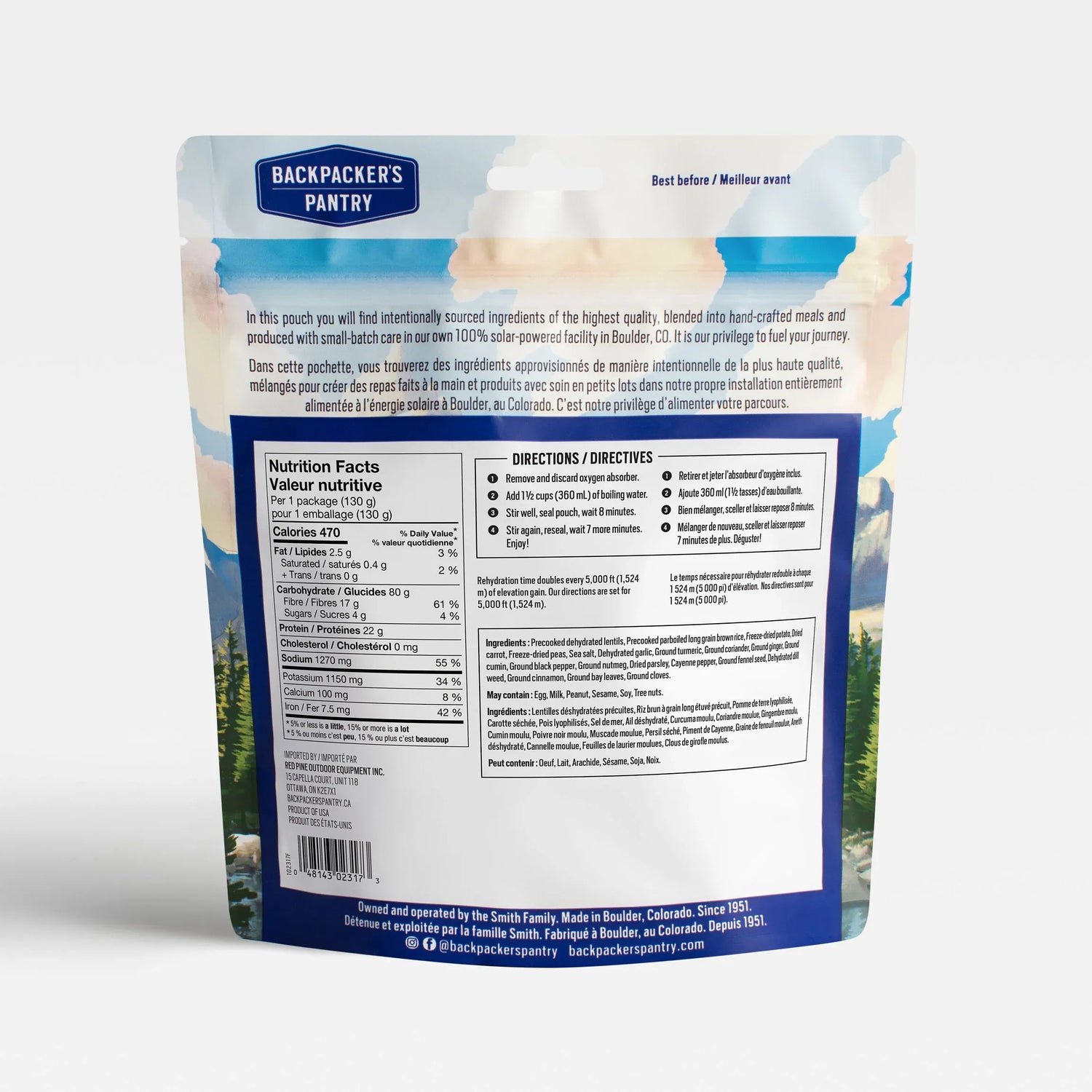 Freeze Dried Kathmandu Curry