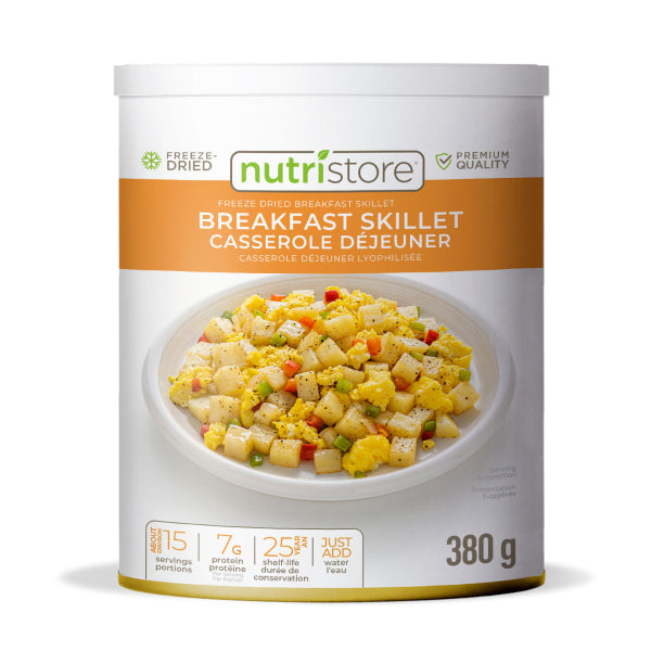 Nutristore Freeze Dried Breakfast Skillet - #10 Can – Canadian Preparedness
