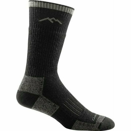 Darn Tough Charcoal Hunting Boot Sock Midweight with Cushion + Cushion in leg