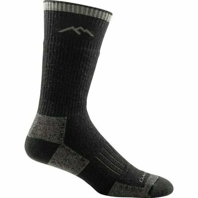 Darn Tough Charcoal Hunting Boot Sock Midweight with Cushion + Cushion in leg