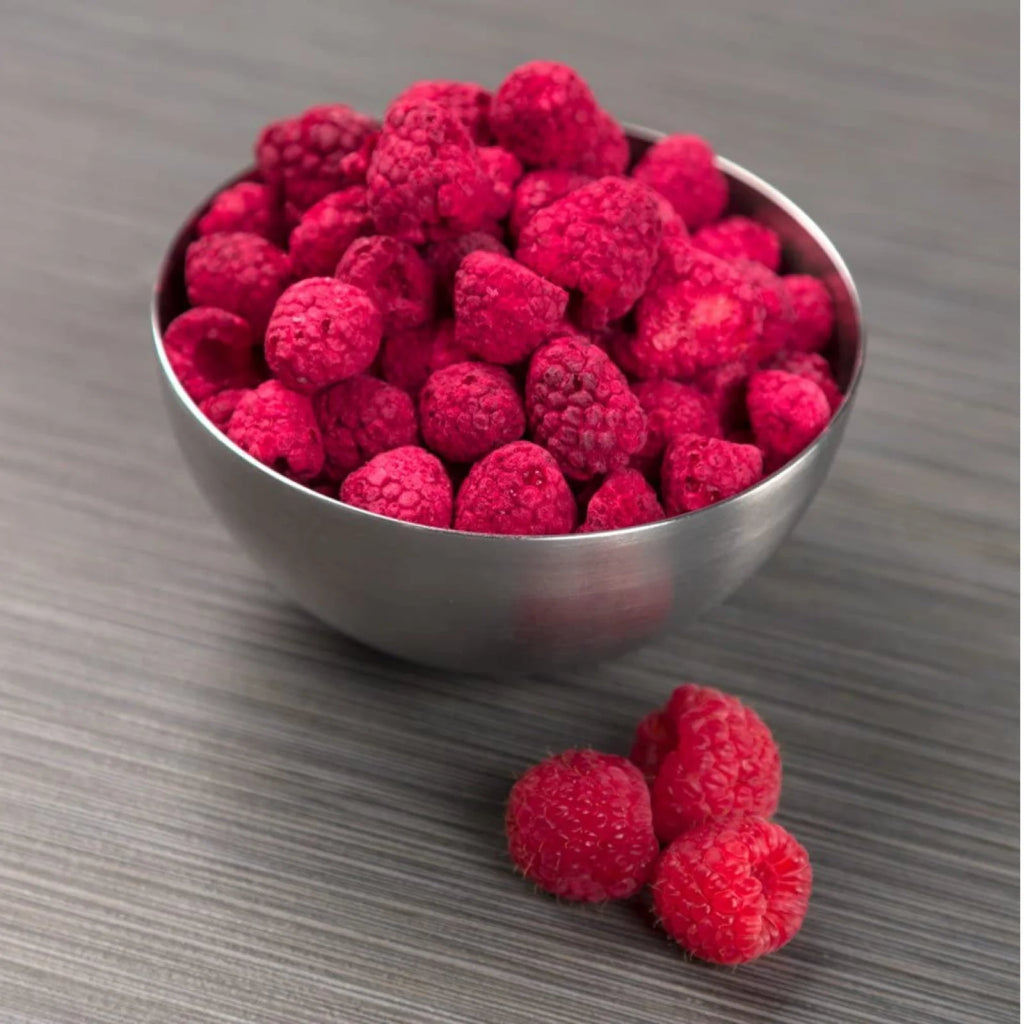 Freeze Dried Raspberries 10 Can Nutristore Food — Canadian Preparedness
