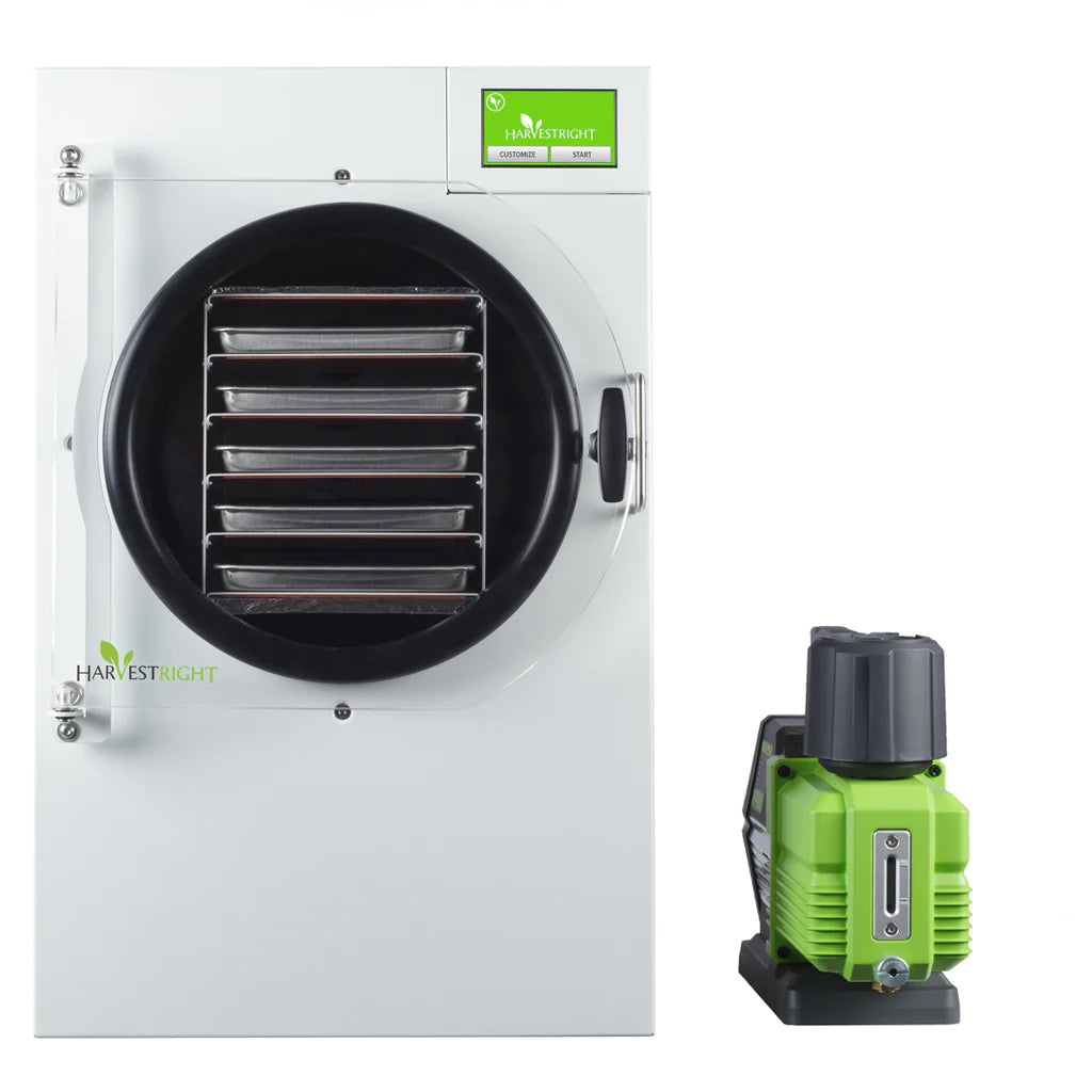 White Medium Home Freeze Dryer Harvest Right — Canadian Preparedness