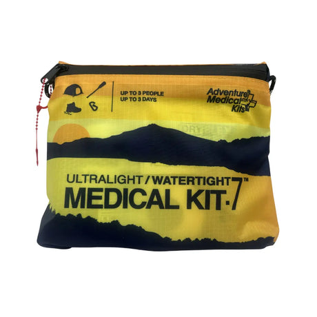 Compact survival first aid kit for outdoor adventures