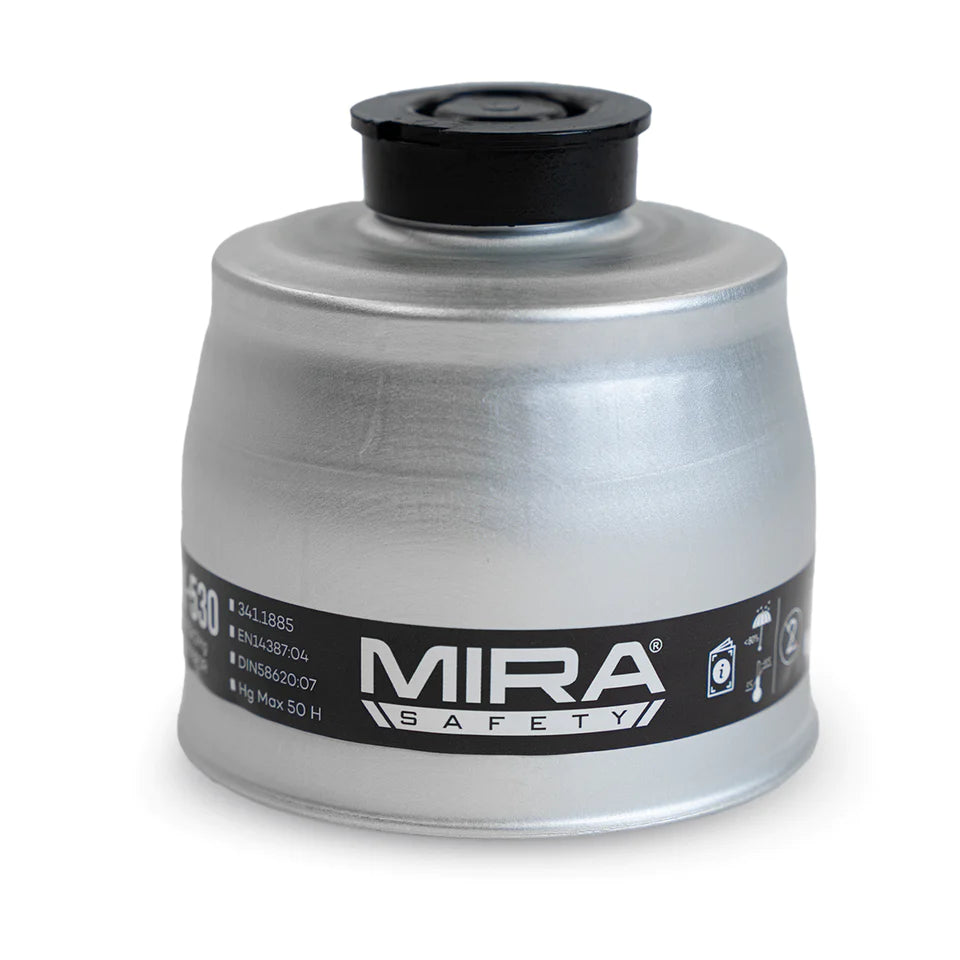 MIRA Safety VK-530 Smoke / Carbon Monoxide Filter Cartridges