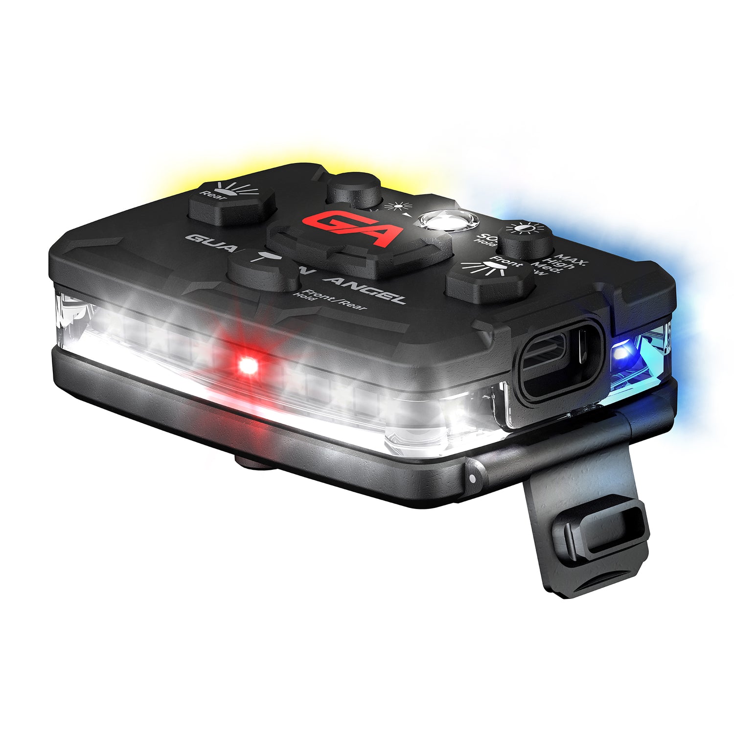 Guardian Angel Elite Series Personal Safety Light Bar (White/ Blue Yellow)