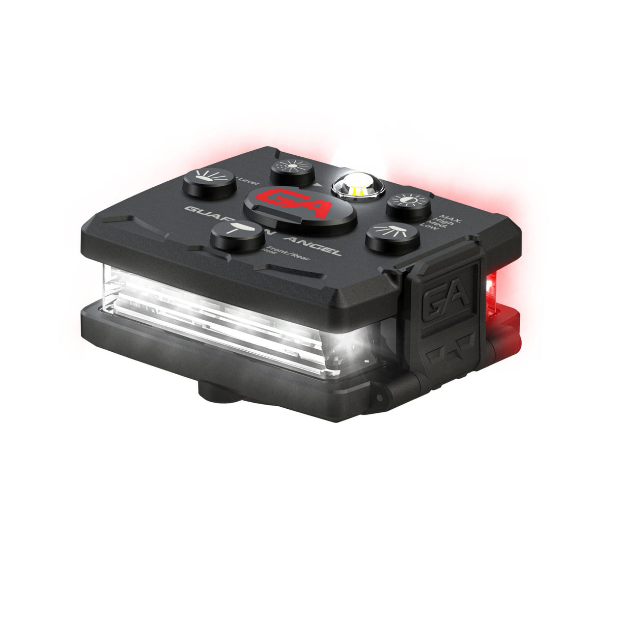 Guardian Angel Micro Series Wearable Safety Light (White/ Red)