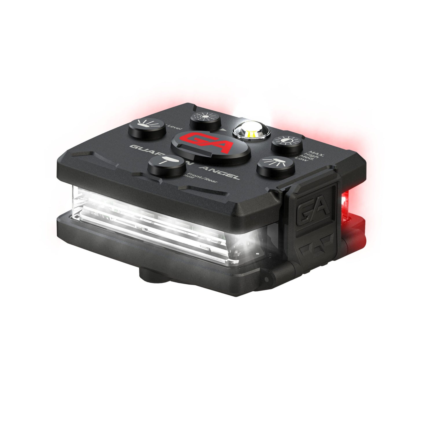 Guardian Angel Micro Series Wearable Safety Light (White/ Red)