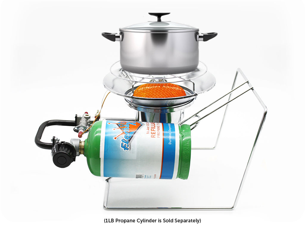 15000 BTU MultiUse Portable Propane Heater/Cooker Flame King