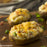 Nutristore Freeze Dried Cheddar Cheese topped on stuffed potatoes