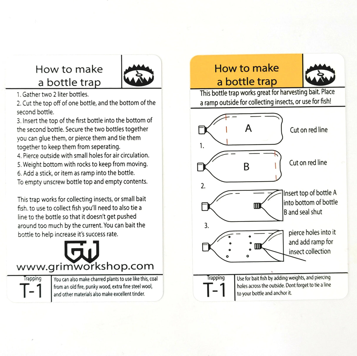 Grim Workshop Tip Cards | Multiple Varieties