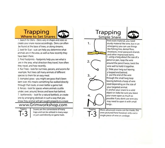 Grim Workshop Tip Cards | Multiple Varieties