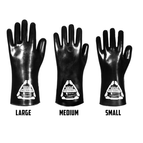 MIRA Safety HAZ-GLOVES® - Butyl Gloves for CBRN Protection