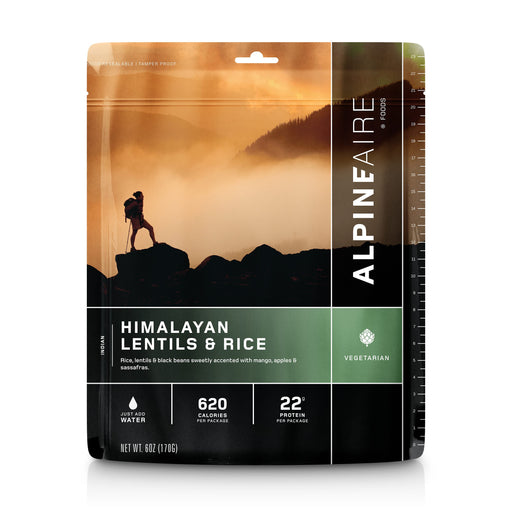 AlpineAire Himalayan Lentils And Rice | Freeze Dried Food