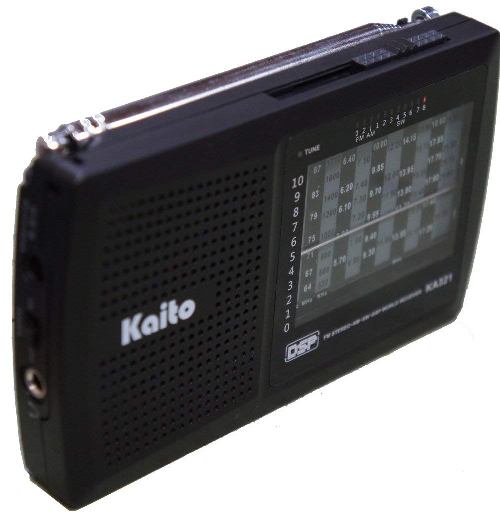 Kaito KA321 Short Wave, AM/FM  World Receiver Radio