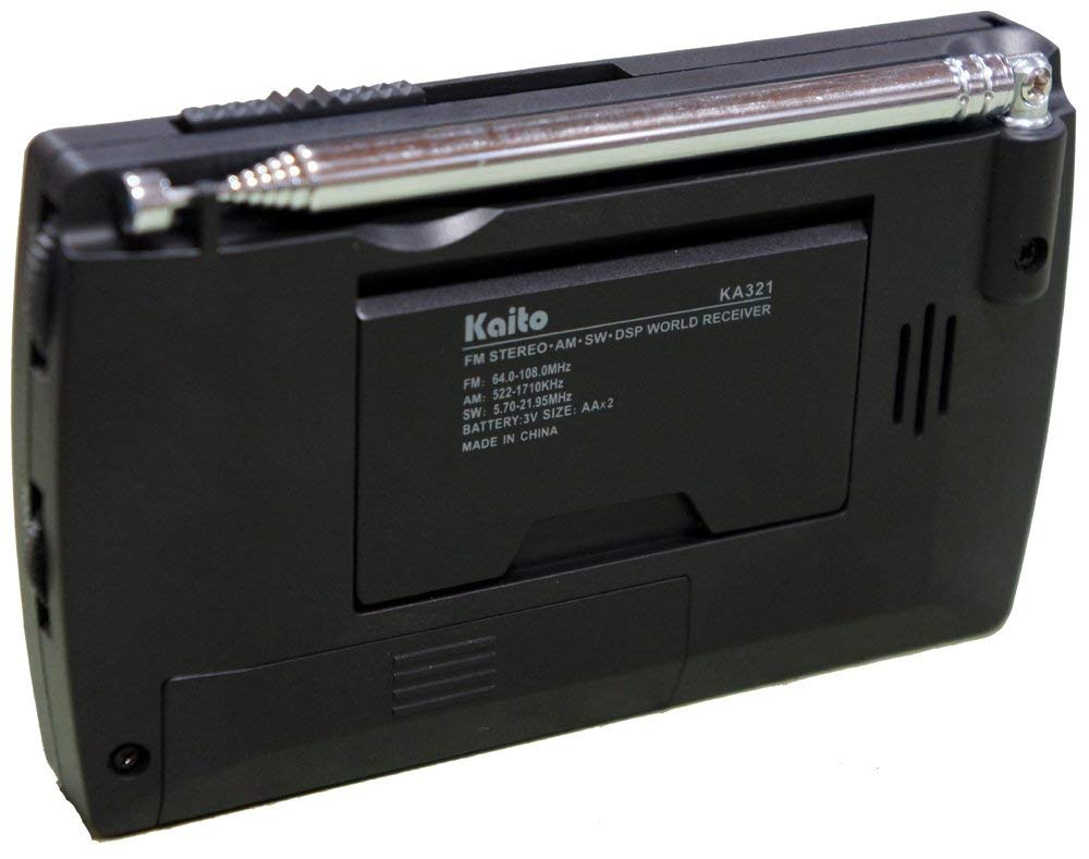 Kaito KA321 Short Wave, AM/FM  World Receiver Radio