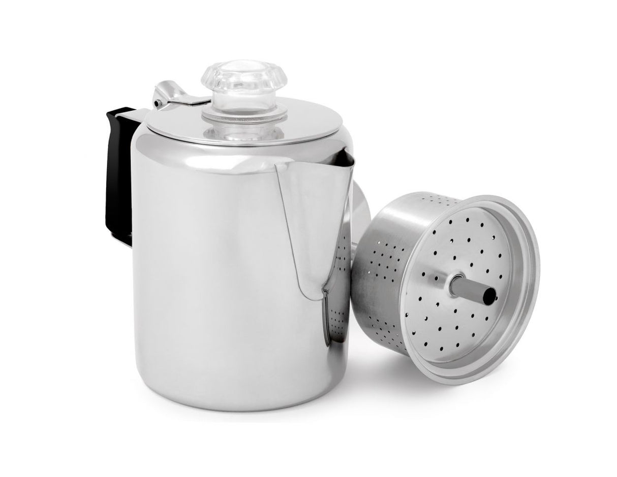 GSI Outdoors 3-Cup Stainless Steel Coffee Percolator