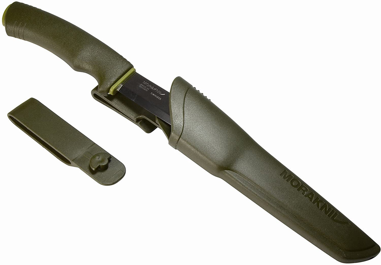 Morakniv Bushcraft Forest | Friction Grip | Stainless Steel
