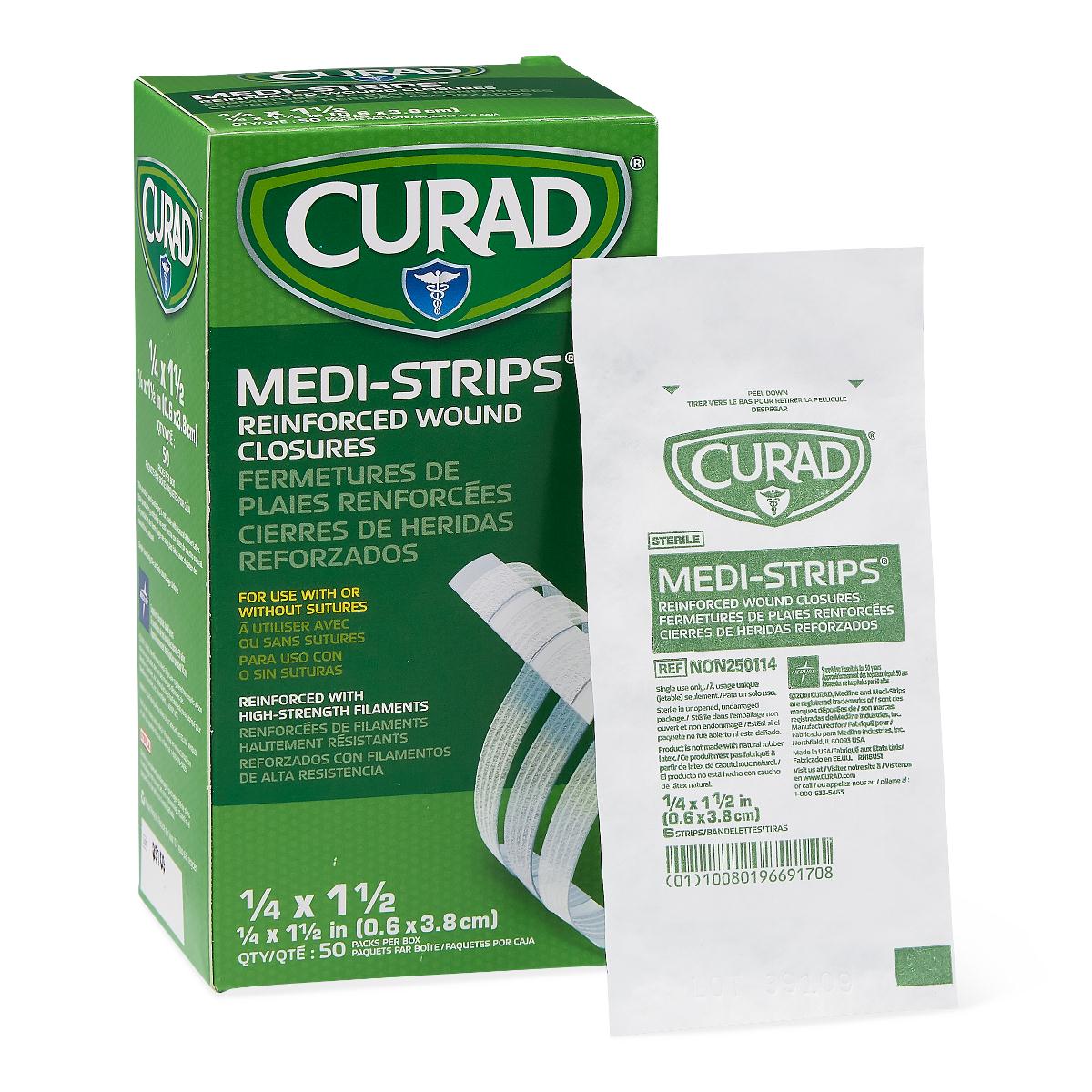 Wound Closure Strips (50 X 3 count)