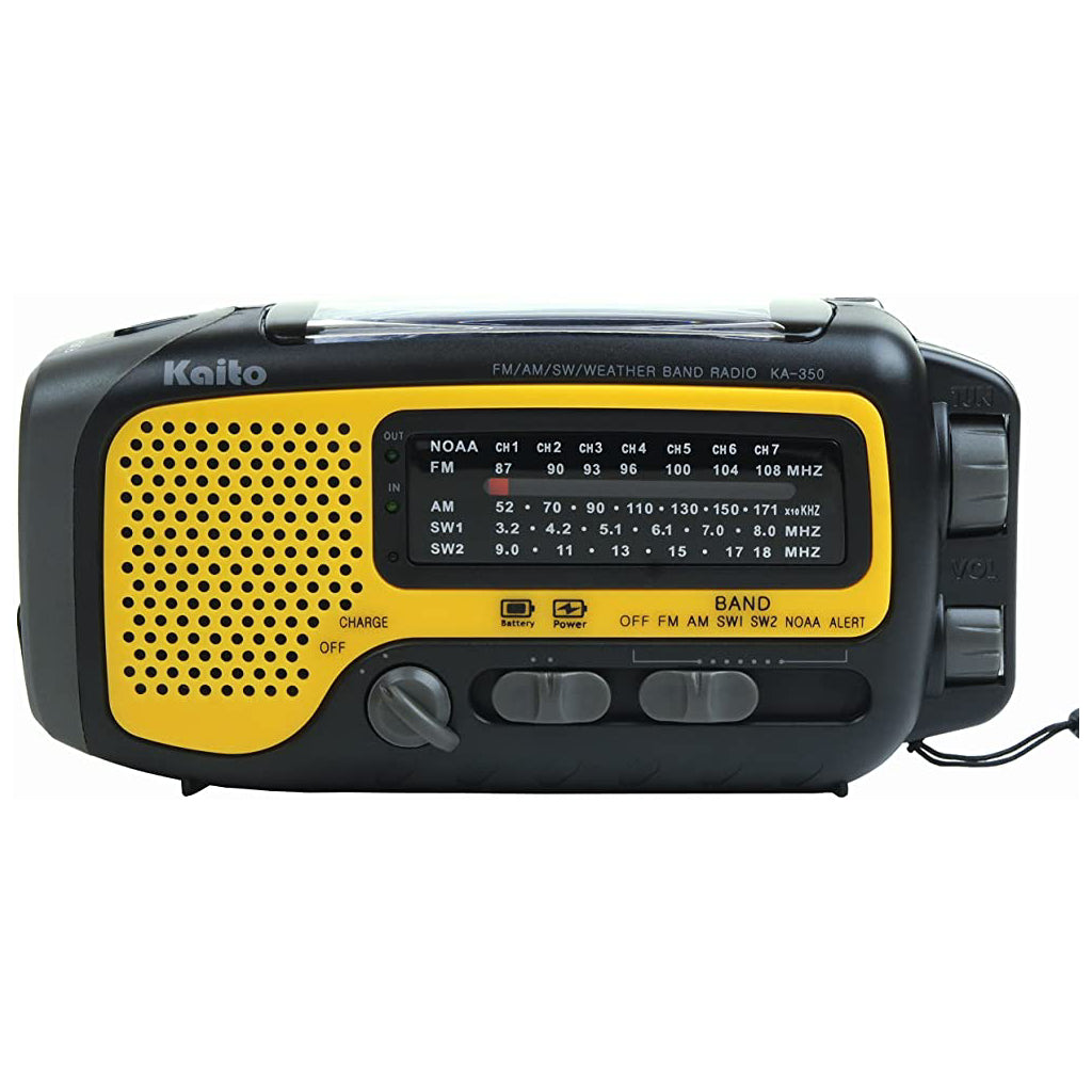 Kaito Voyager Trek KA350 Handheld Emergency Radio