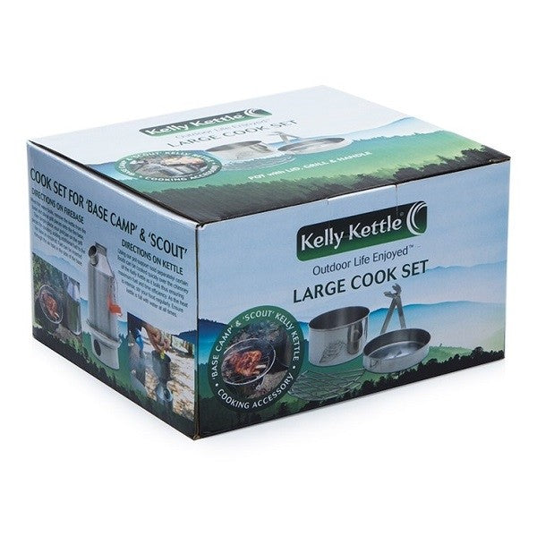 Kelly Kettle Large Cook Set (Fits Base Camp & Scout Kettles) — Canadian
