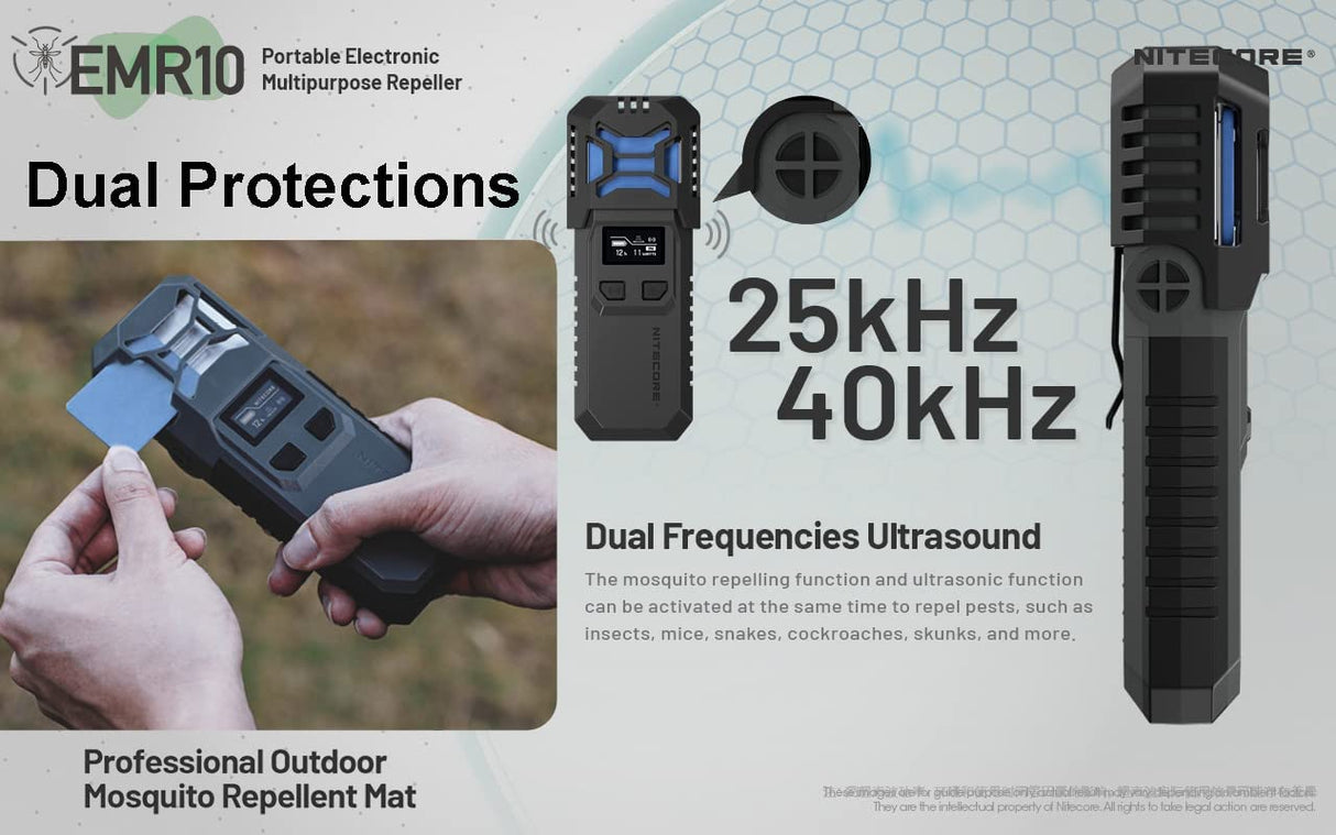 Nitecore EMR10 Portable Electronic Multipurpose Repeller