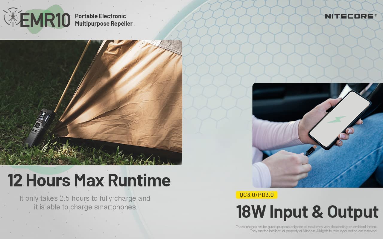 Nitecore EMR10 Portable Electronic Multipurpose Repeller