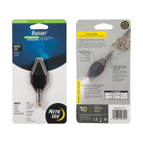 Radiant rechargeable microlight from Nite Ize.