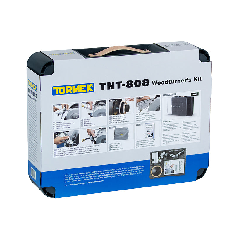 Back of Tormek TNT-808 Complete Sharpening Jig Set case
