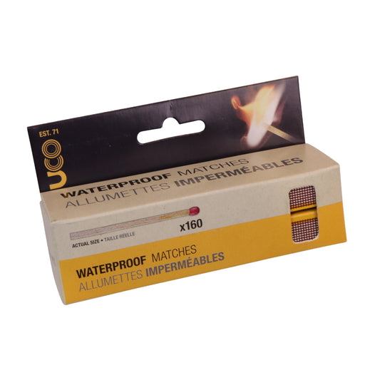 UCO Waterproof Matches 4 Boxes of 40