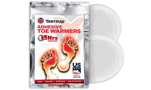 Yaktrax Adhesive Toe Warmers