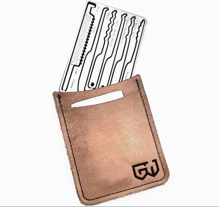 Grim Workshop Survival Key Card Lock Pick Set