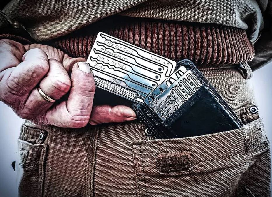 Grim Workshop Survival Key Card Lock Pick Set