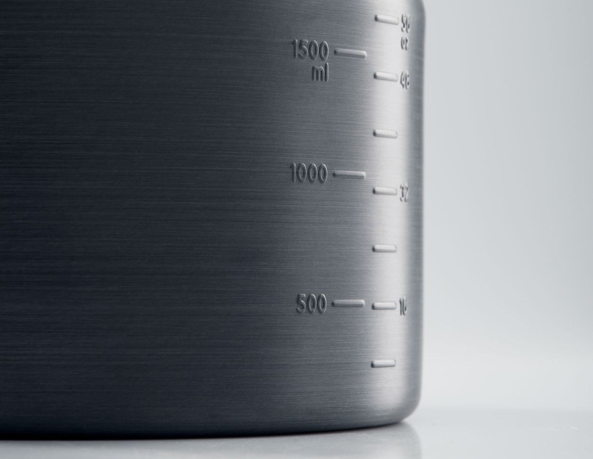 GSI Outdoors Halulite Ultralight Portable Camp Kettle - 1 litre