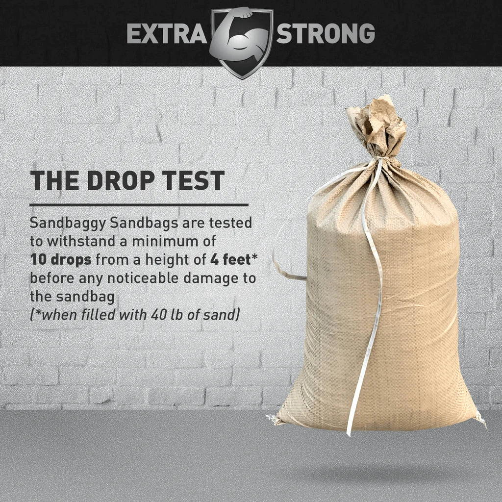 Sandbags drop test