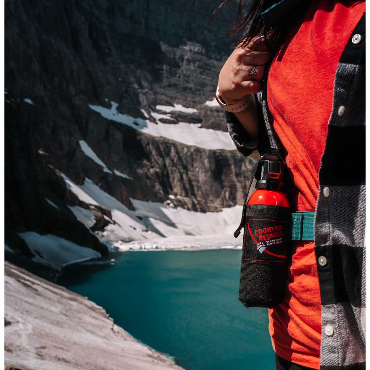 Counter Assault 8.1 oz Bear Spray with Belt Holster