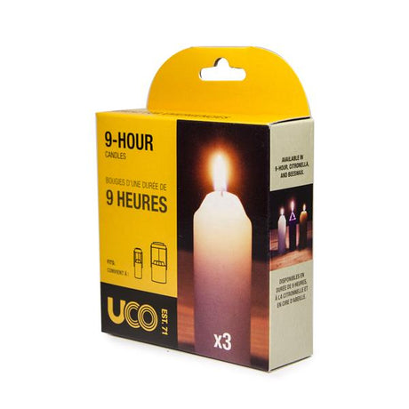 UCO 9-hour Candles x 3