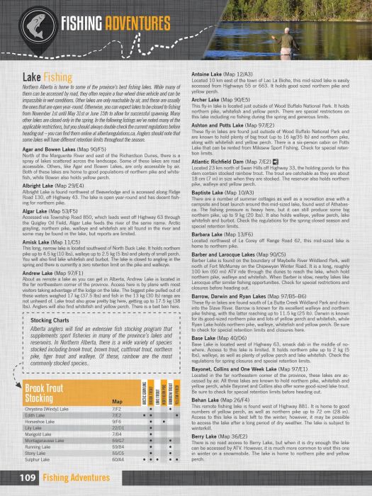 Northern Alberta Backroad Mapbooks 4th Edition | BRMB