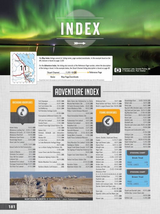 Northern Alberta Backroad Mapbooks 4th Edition | BRMB