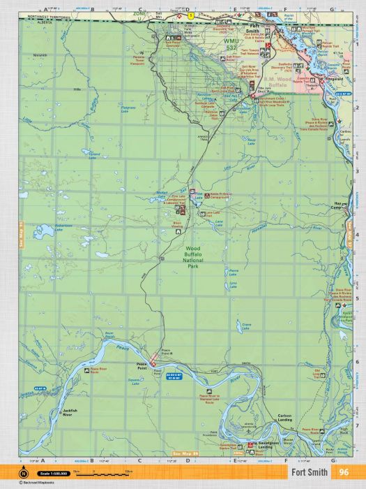 Northern Alberta Backroad Mapbooks 4th Edition | BRMB