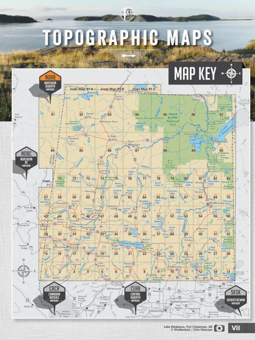 Northern Alberta Backroad Mapbooks 4th Edition | BRMB