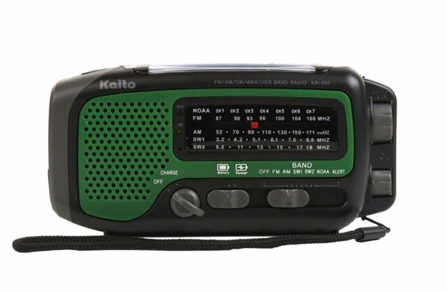 Kaito Voyager Trek KA350 Handheld Emergency Radio