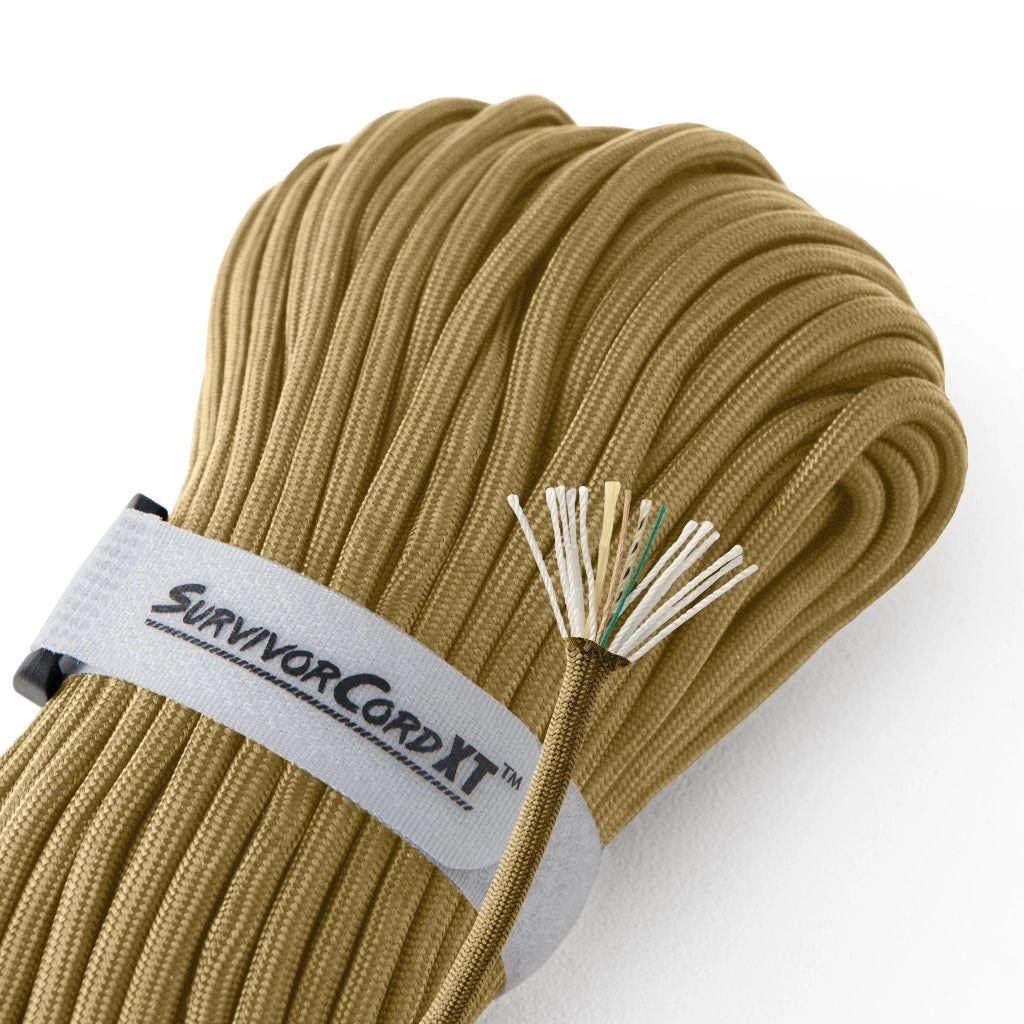 Titan SurvivorCord XT 100 FOOT - Coyote Brown