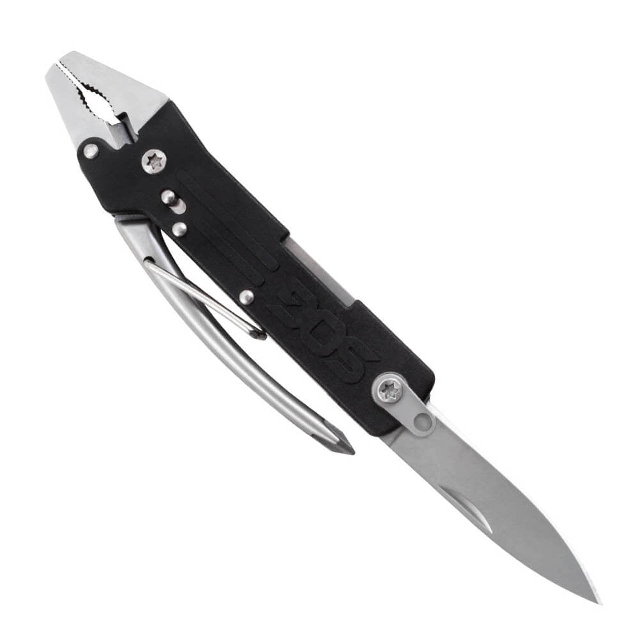 SOG Micro ToolClip Multi-Tool | Black (TC1001-CP)