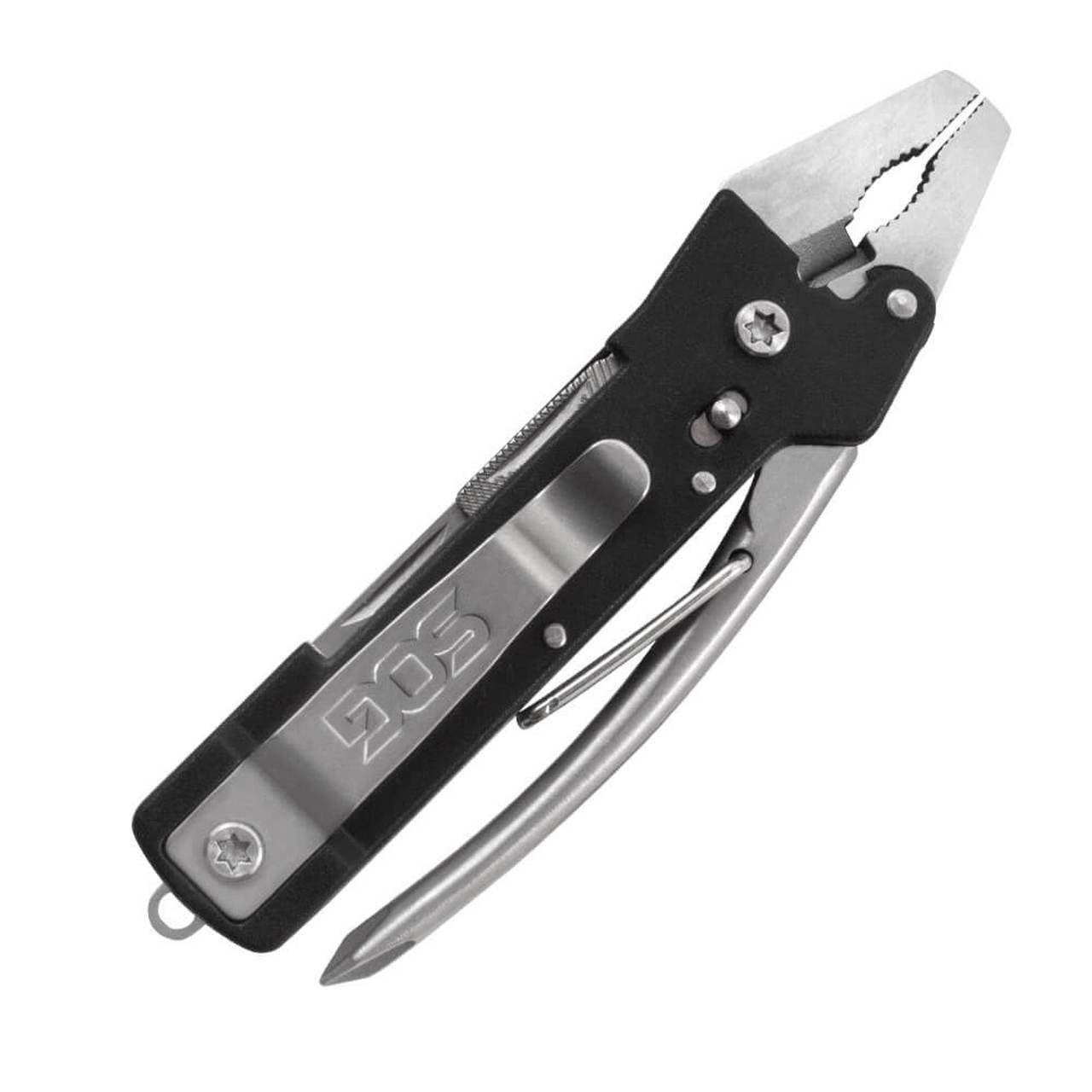 SOG Micro ToolClip Multi-Tool | Black (TC1001-CP)