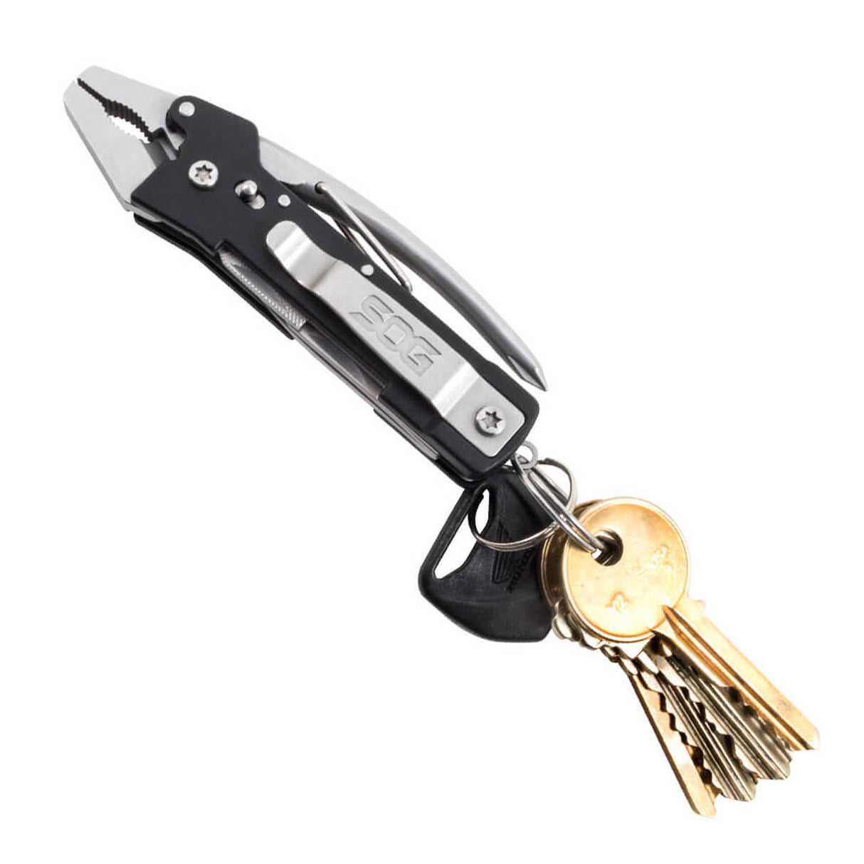 SOG Micro ToolClip Multi-Tool | Black (TC1001-CP)