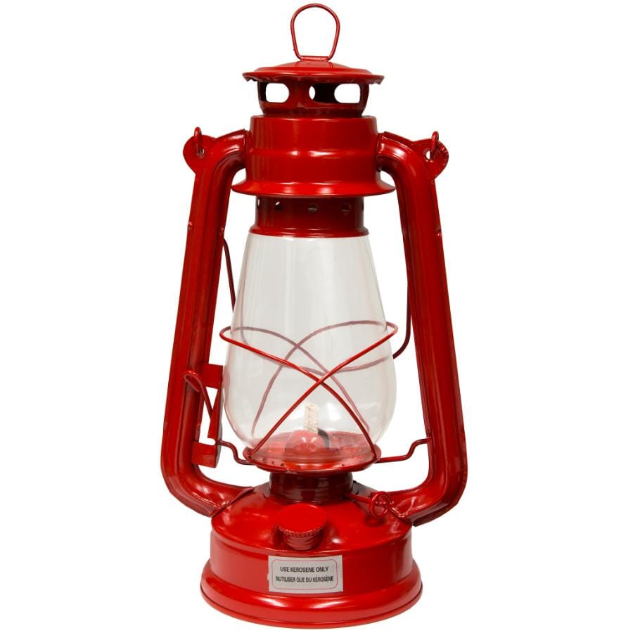 Kerosene Lantern Red 12 inch (LARGE) — Canadian Preparedness