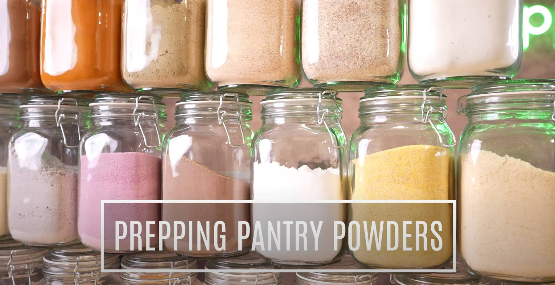25 powdered foods to stockpile now!